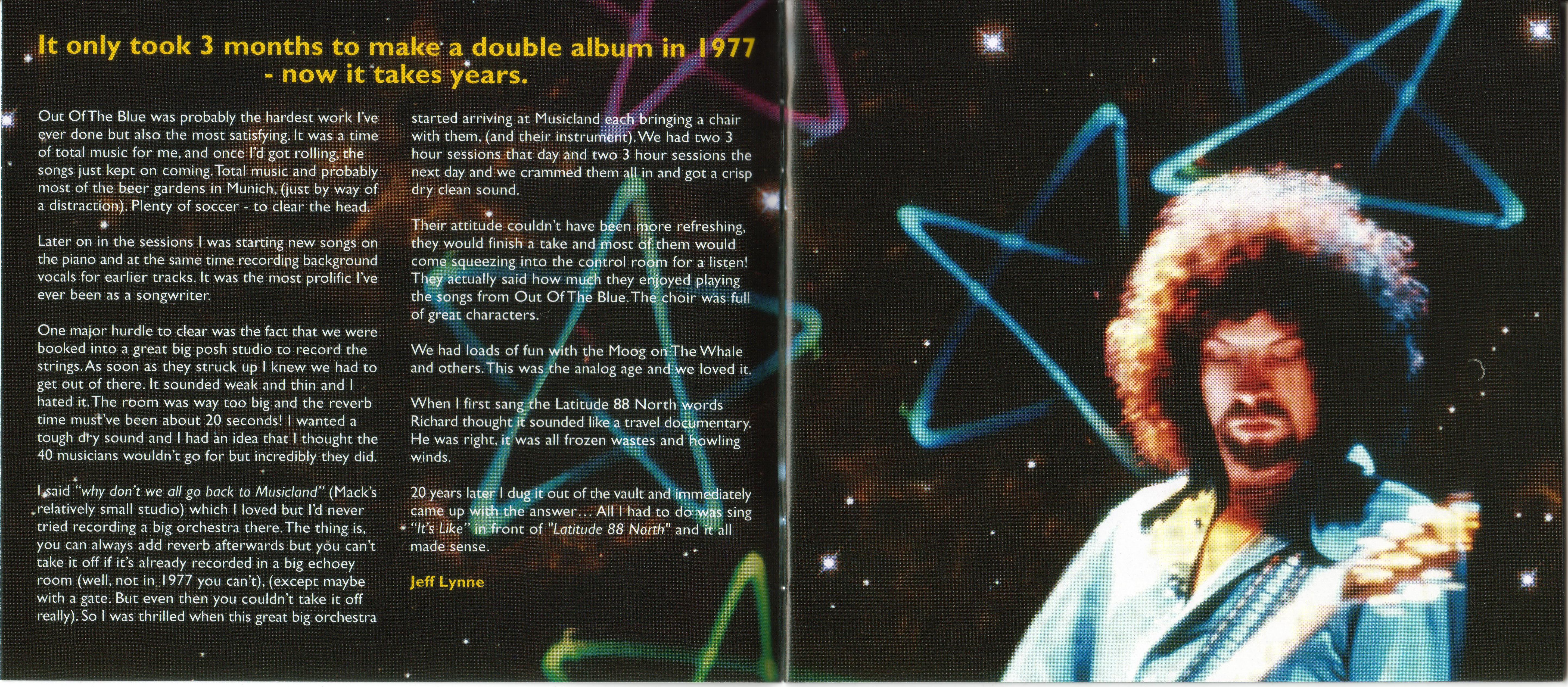 Electric Light Orchestra  Out Of The Blue; 2cd : Booklet 2 JPN